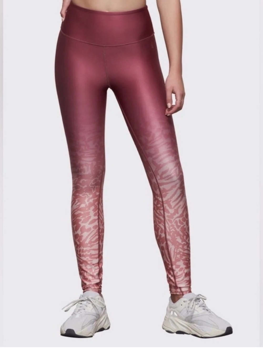Good American Ombre Animal Printed Leggings Like New Women’s size X-Large